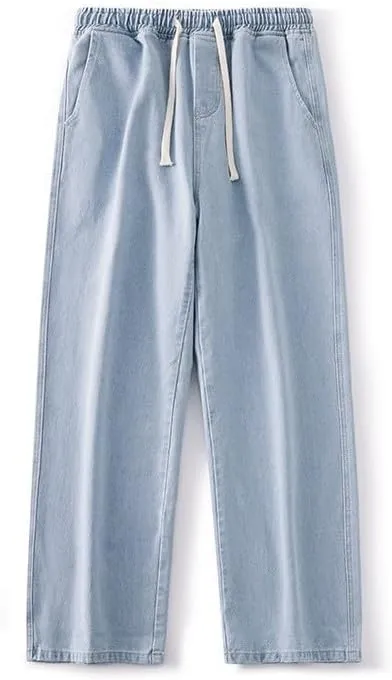 Men's Jeans Regular Fit Relaxed Skinny Jeans,Pantalones De, S-3XL