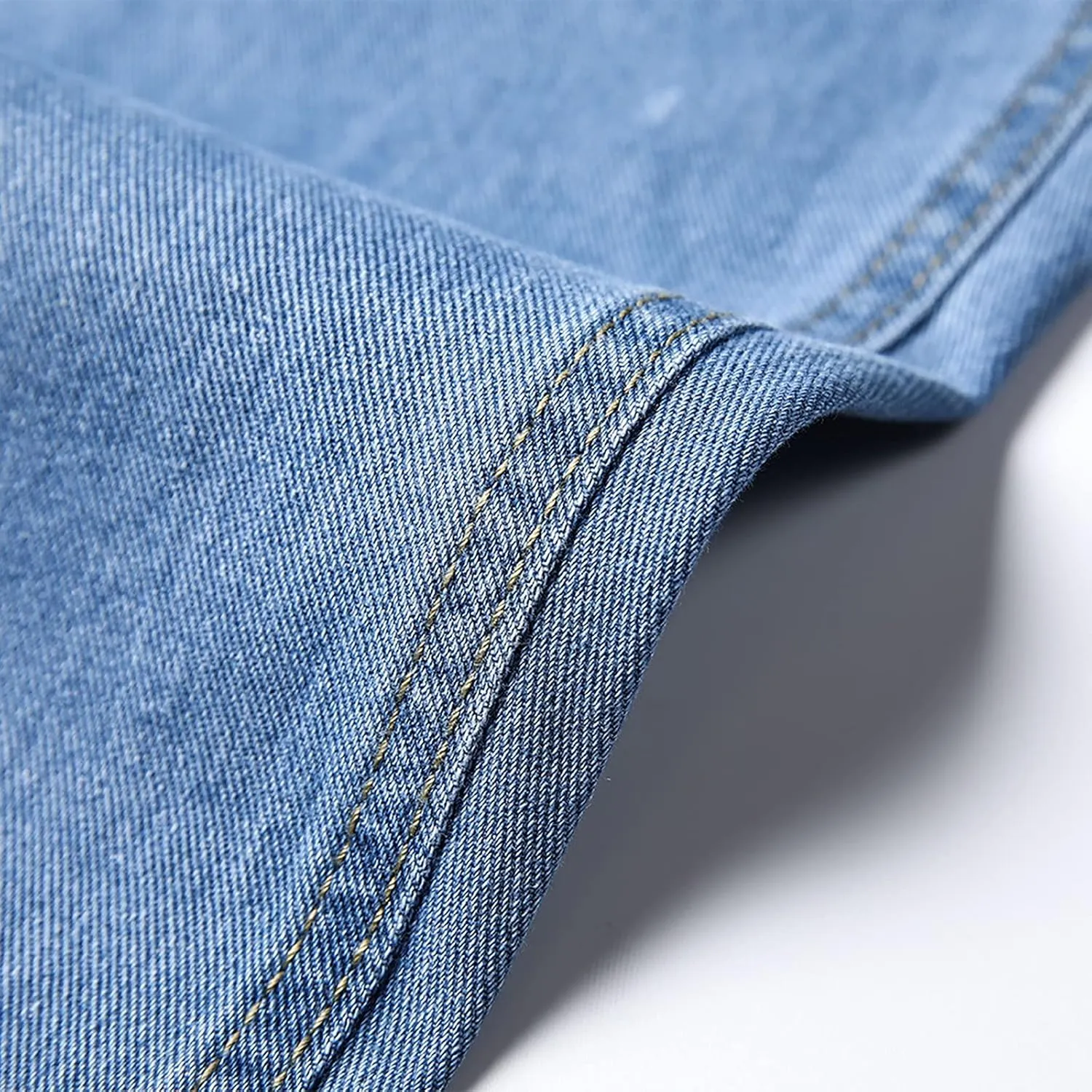 Mens Jeans Relaxed Fit, Mens Casual Pants Baggy Mens Jeans Straight Fit Loose Boot Cut for Men Jeans