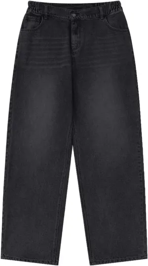 Men's Jeans Relaxed Fit Straight Leg Jeans Loose Fit Denim Pants