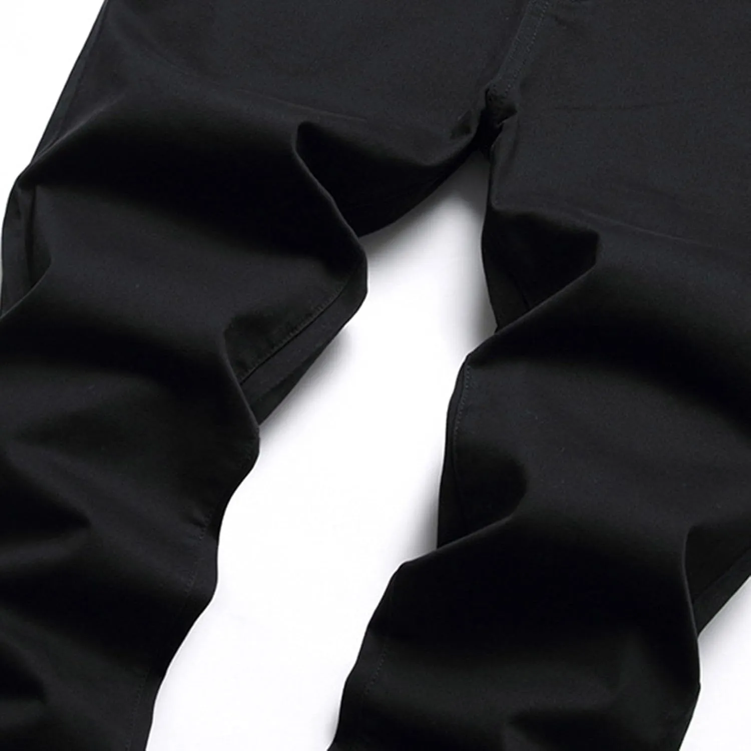Mens Jeans Slim Fit Athletic Fit Jeans Ripped Distressed Holes Loose Embroidery Hip Hop Denim Pants Oversized Pants
