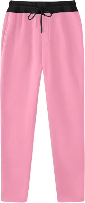 Mens Joggers Pants Solid Casual Pants Elastic Waist Drawstring Lightweight Workout Athletic Trousers with Pockets