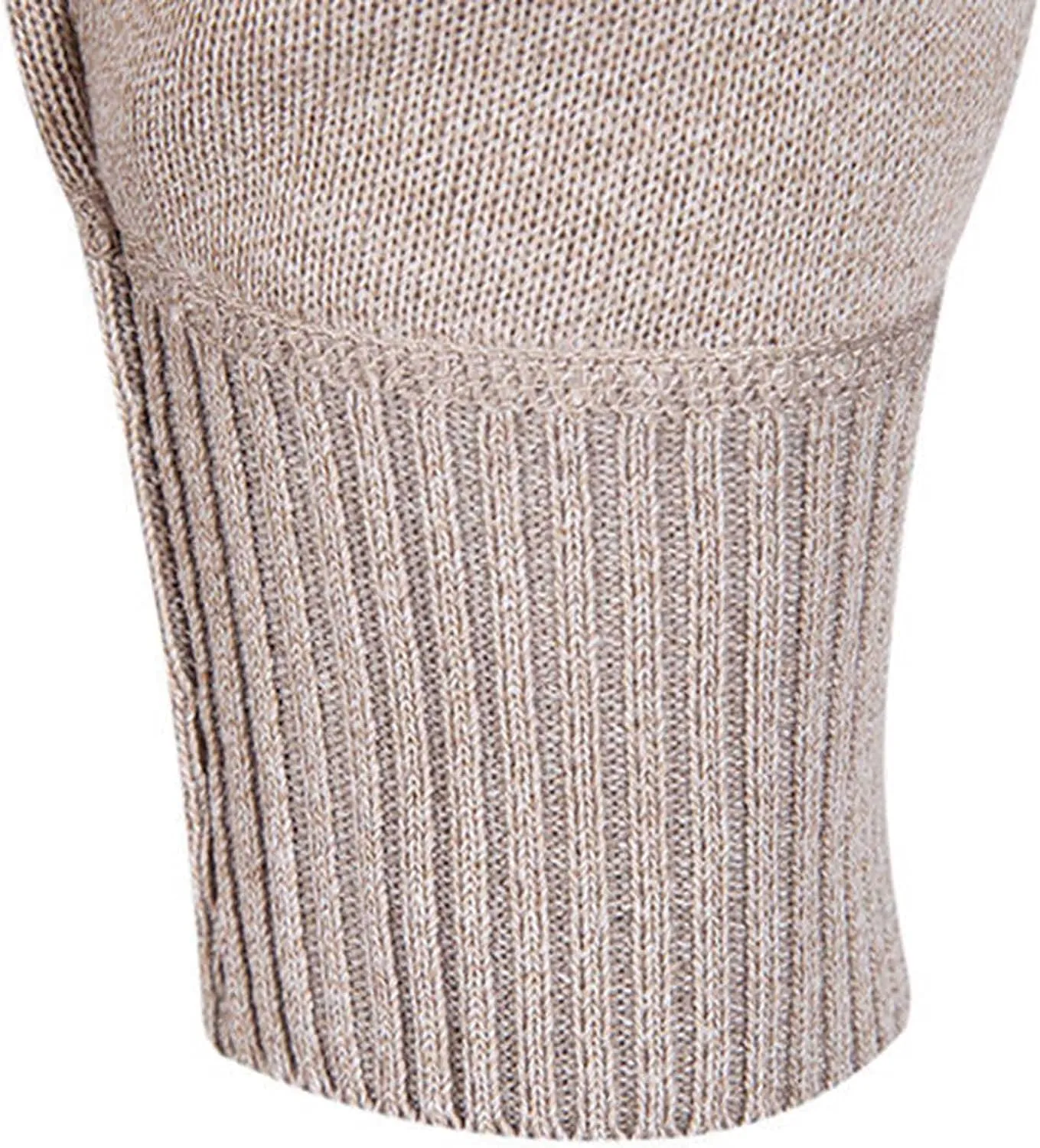 Men's Lightweight Cardigan Button Down V Neck Sweaters Big and Tall Knit Sweater Solid Color Cardigan Sweater