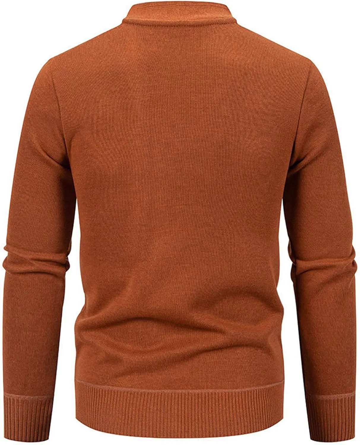 Men's Lightweight Cardigan Button Down V Neck Sweaters Big and Tall Knit Sweater Solid Color Cardigan Sweater