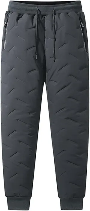 Men's Lightweight Jogger Pants Winter Plush Pants Men's Warm Small Foot Guard Pants Spring and Sweatpants Trousers