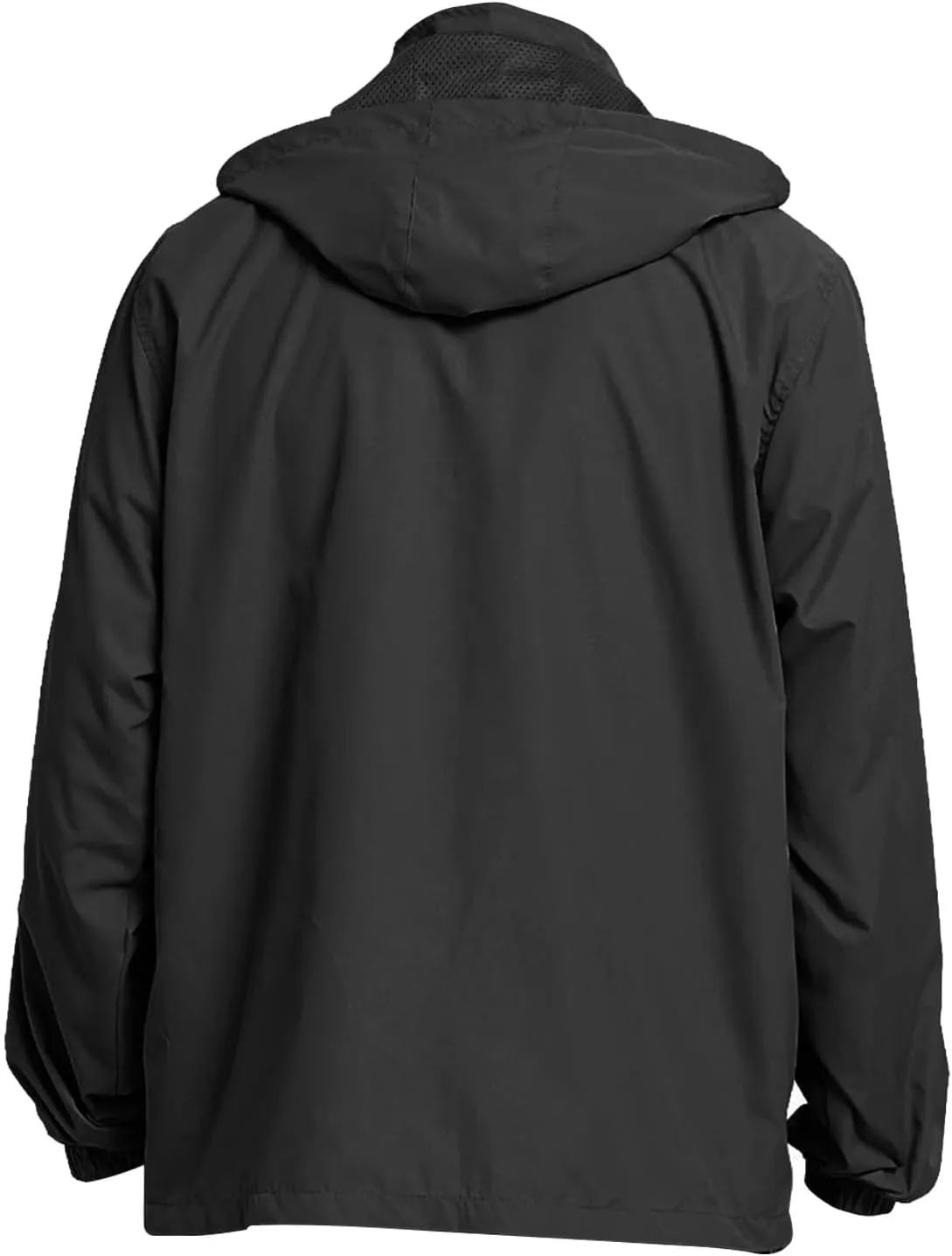 Men's Lightweight Windbreaker Rain Jackets with Removable Hood Waterproof Outdoor Coats