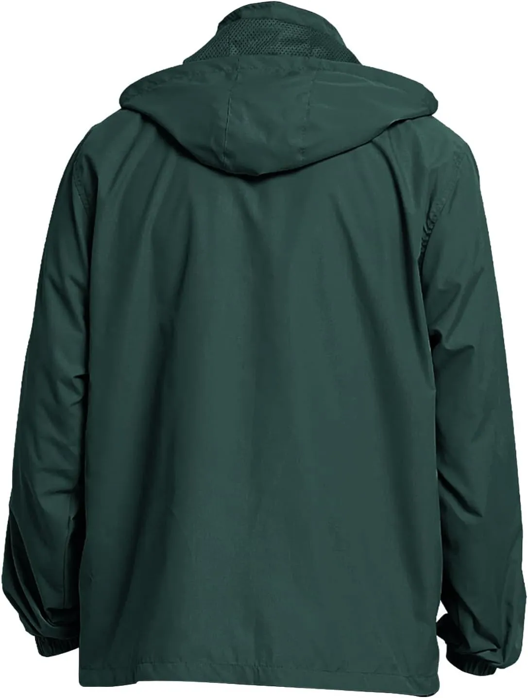 Men's Lightweight Windbreaker Rain Jackets with Removable Hood Waterproof Outdoor Coats