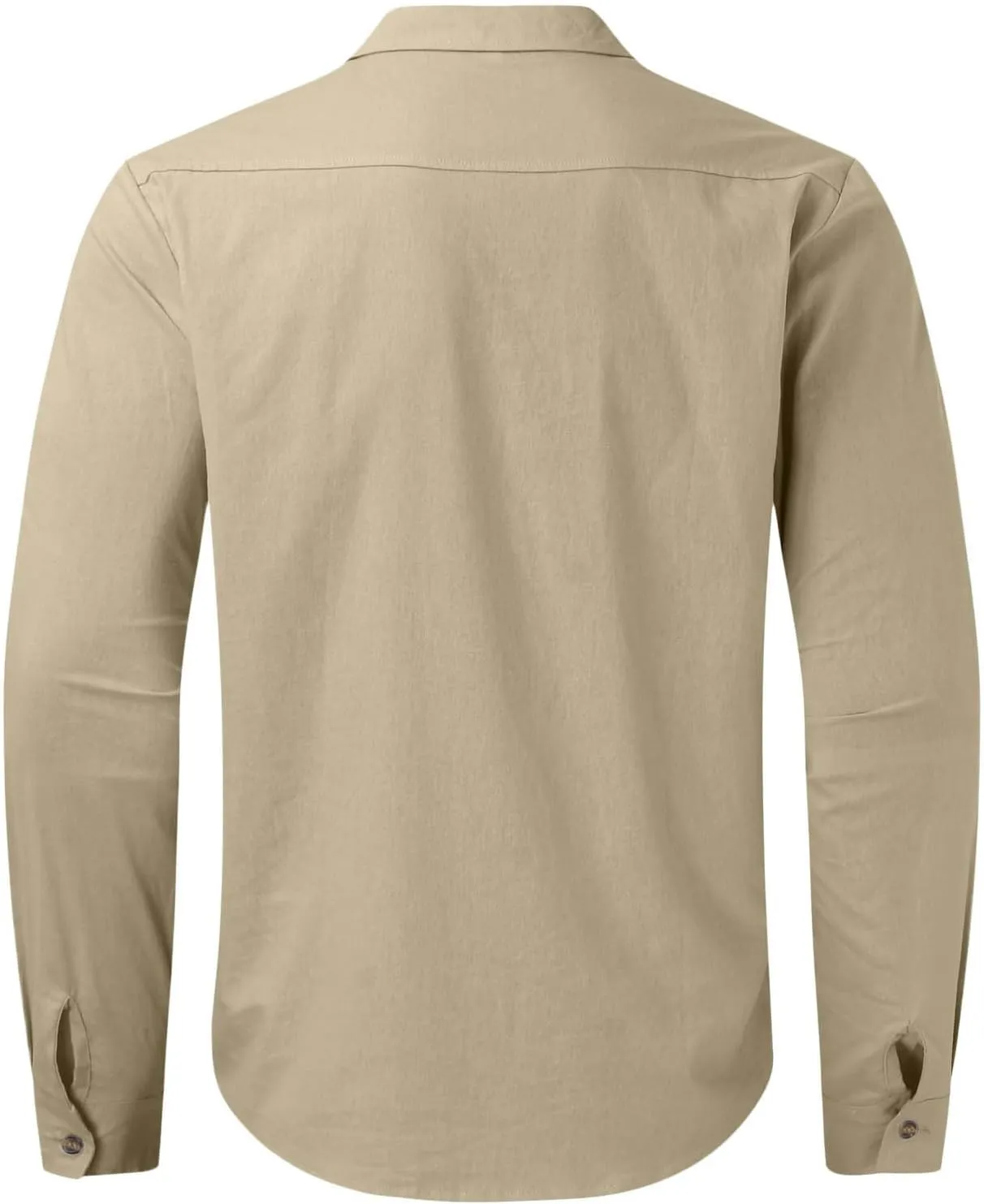 Men's Linen Shirts Short Sleeve Lapel V Neck Button Down Plus Size Tops Casual Vacation Beach Summer Hawallan Blouses