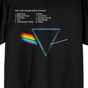 Men's Pink Floyd Dark Side Of The Moon Licensed Character Graphic T-Shirt