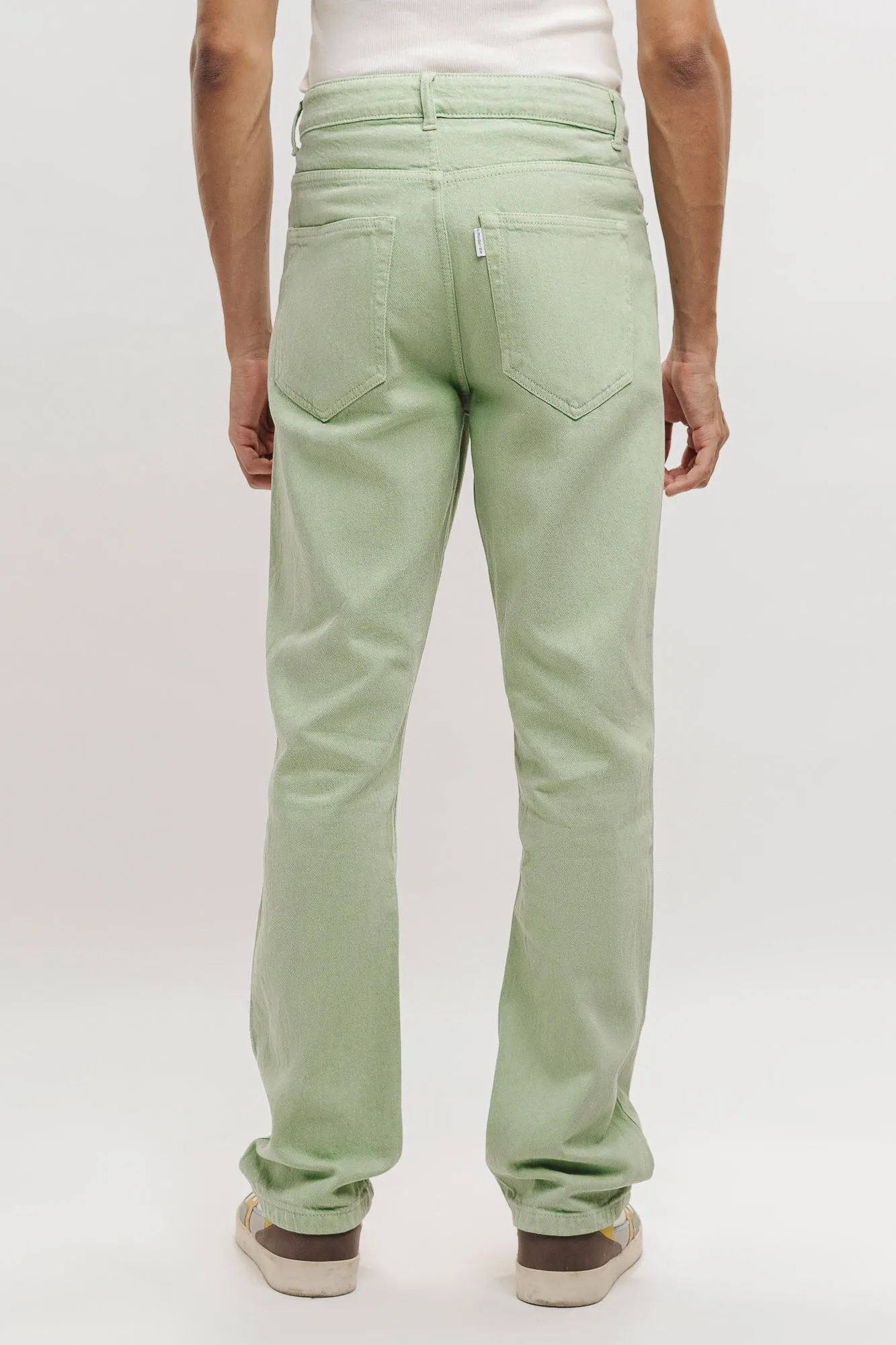 Men's Rage Green Slim Fit Jeans