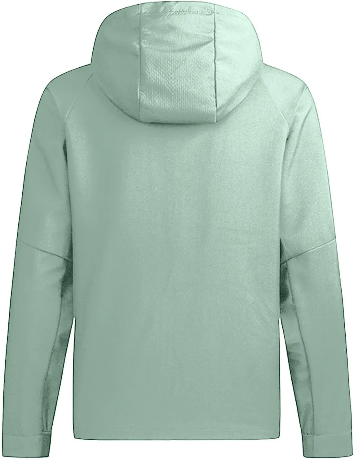Mens Rain Jacket Waterproof Raincoat with Hooded Lightweight Windbreaker Soft Shell Hiking Coat for Travel