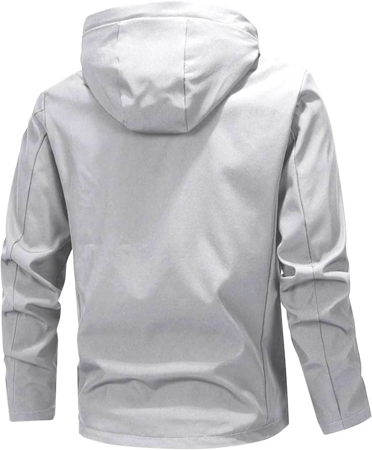 Mens Rain Jackets Waterproof with Hood Performance Mens Windbreaker Jackets Lightweight Winter Coats Hiking Hoodie