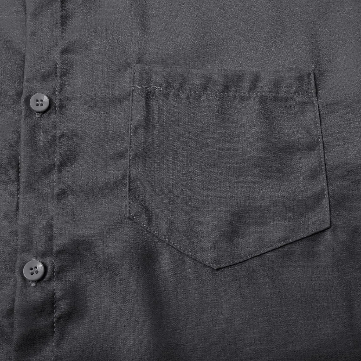 Mens Resort Wear 2025 Breathable Button Down Short Sleeve Shirt Regular Fit Formal with Pocket Summer Casual