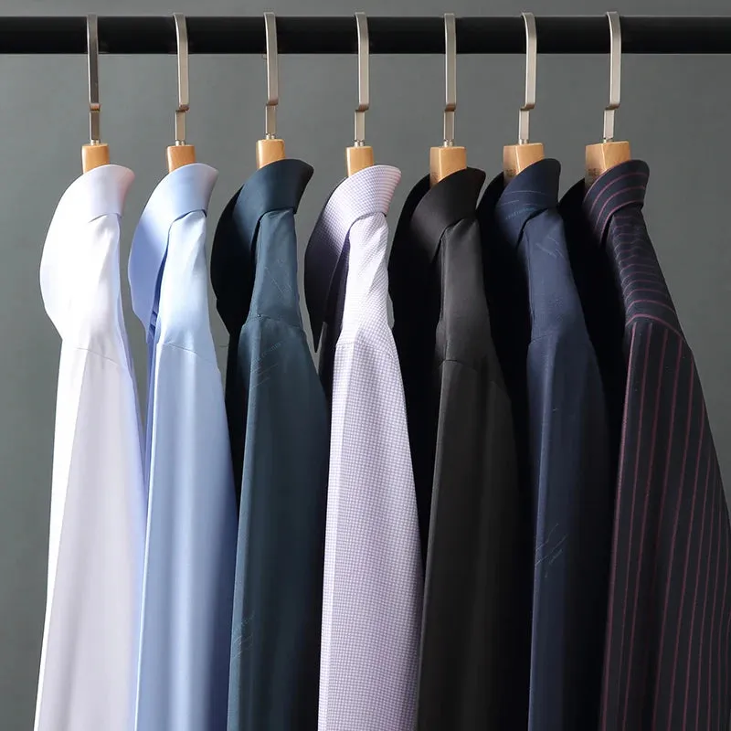 Men's Satin Lycra formal  Full Sleeve shirt Sky Blue