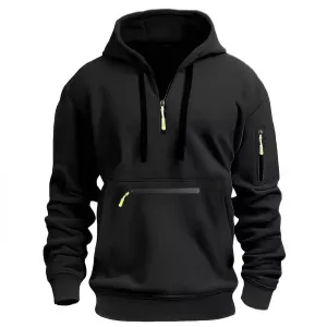 Men's Sports Casual Long Sleeve Jacket - Loose Fit