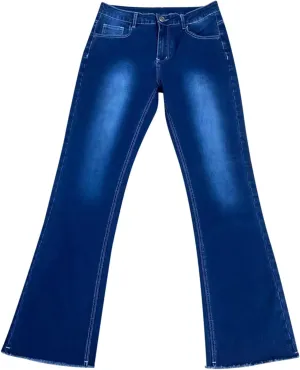 Mens Stacked Jeans Baggy Jeans Journey Relaxed Fit Work Jeans Comfortable Stretch Denim Tactical Jeans Vintage Wash