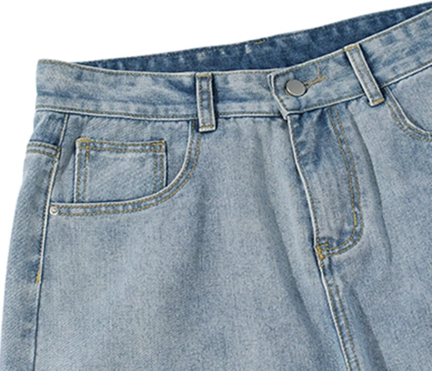 Men's Stretch Jeans Comfortable High Durable Cargo Jeans for Men Straight Fit Jeans for Men