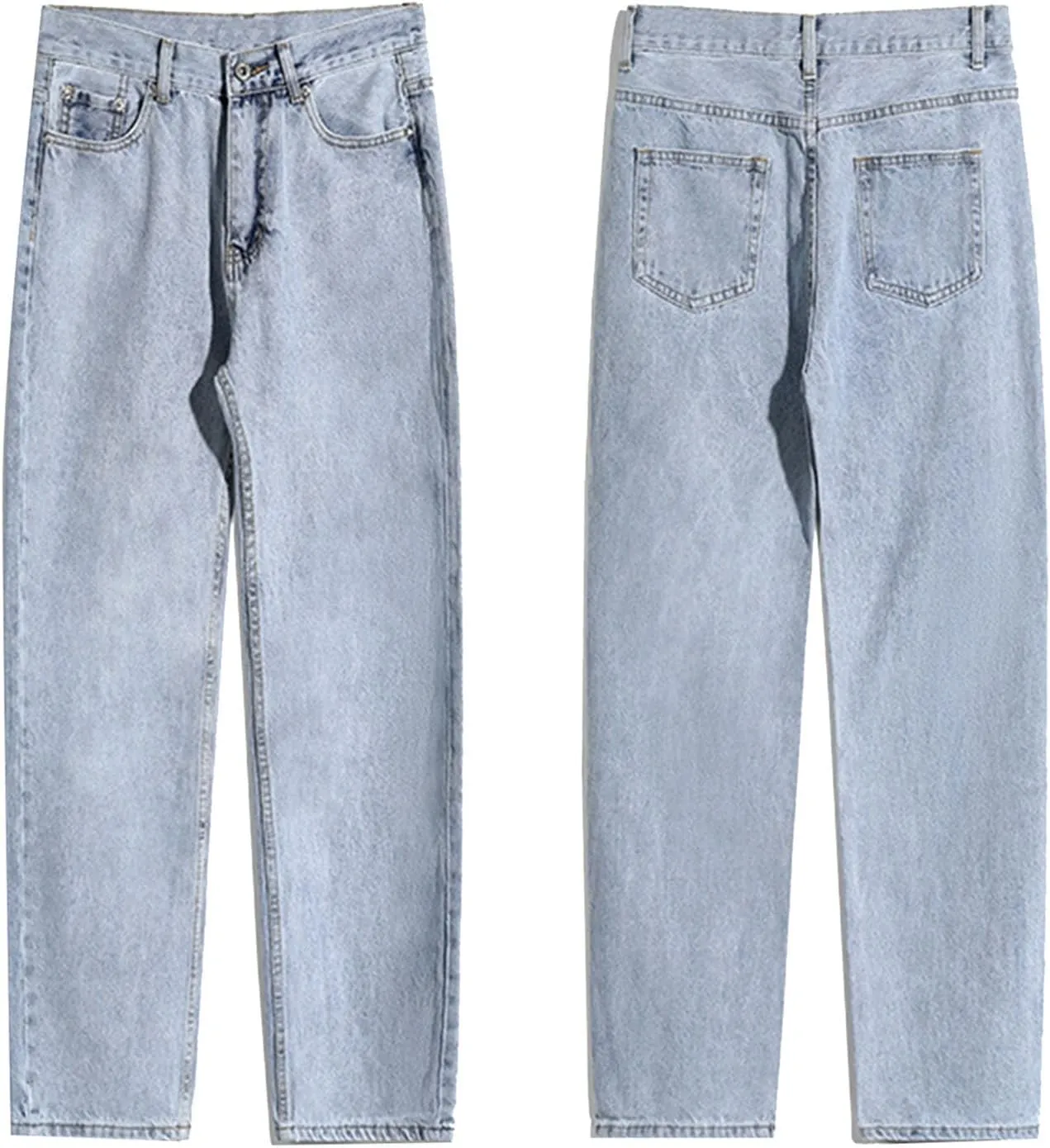 Men's Stretch Jeans Comfortable High Durable Cargo Jeans for Men Straight Fit Jeans for Men