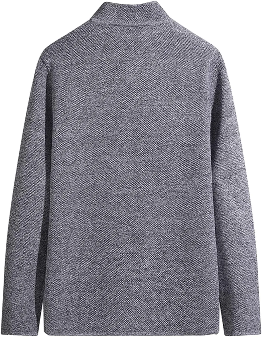 Mens Sweater Men Stripped Print Stand Collar Cardigan Button Down Long Lightweight Knit Sweater