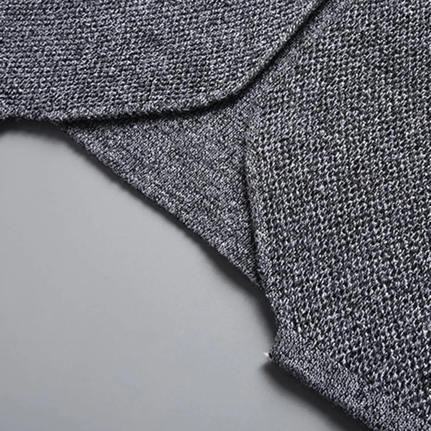 Mens Sweater Men Stripped Print Stand Collar Cardigan Button Down Long Lightweight Knit Sweater