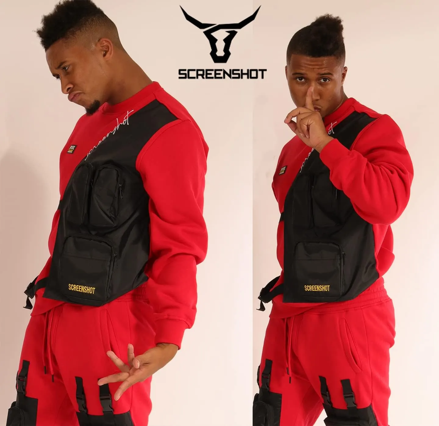 Men's Urban NYC Graffiti Hip Hop Fleece Pullover