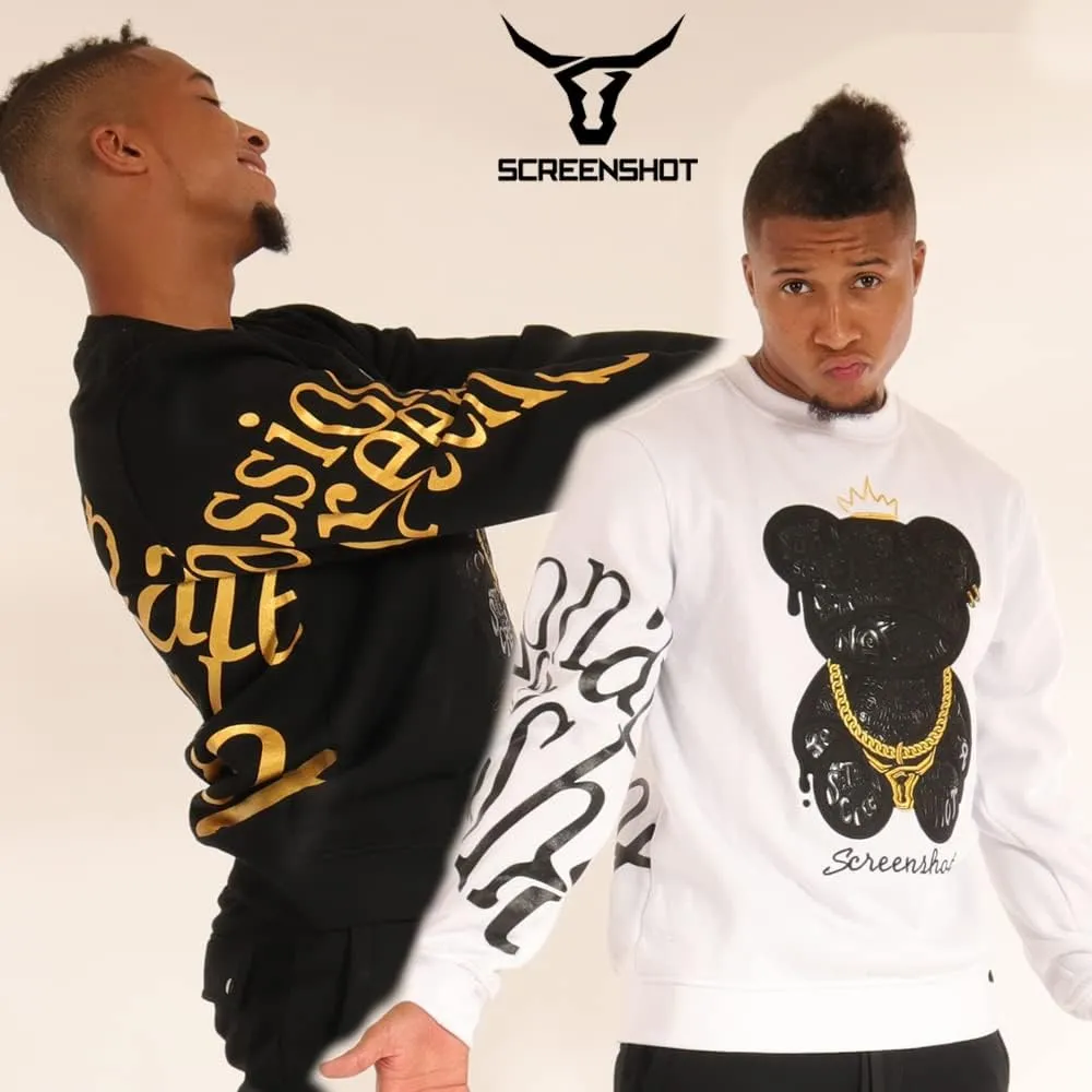 Men's Urban NYC Graffiti Hip Hop Fleece Pullover