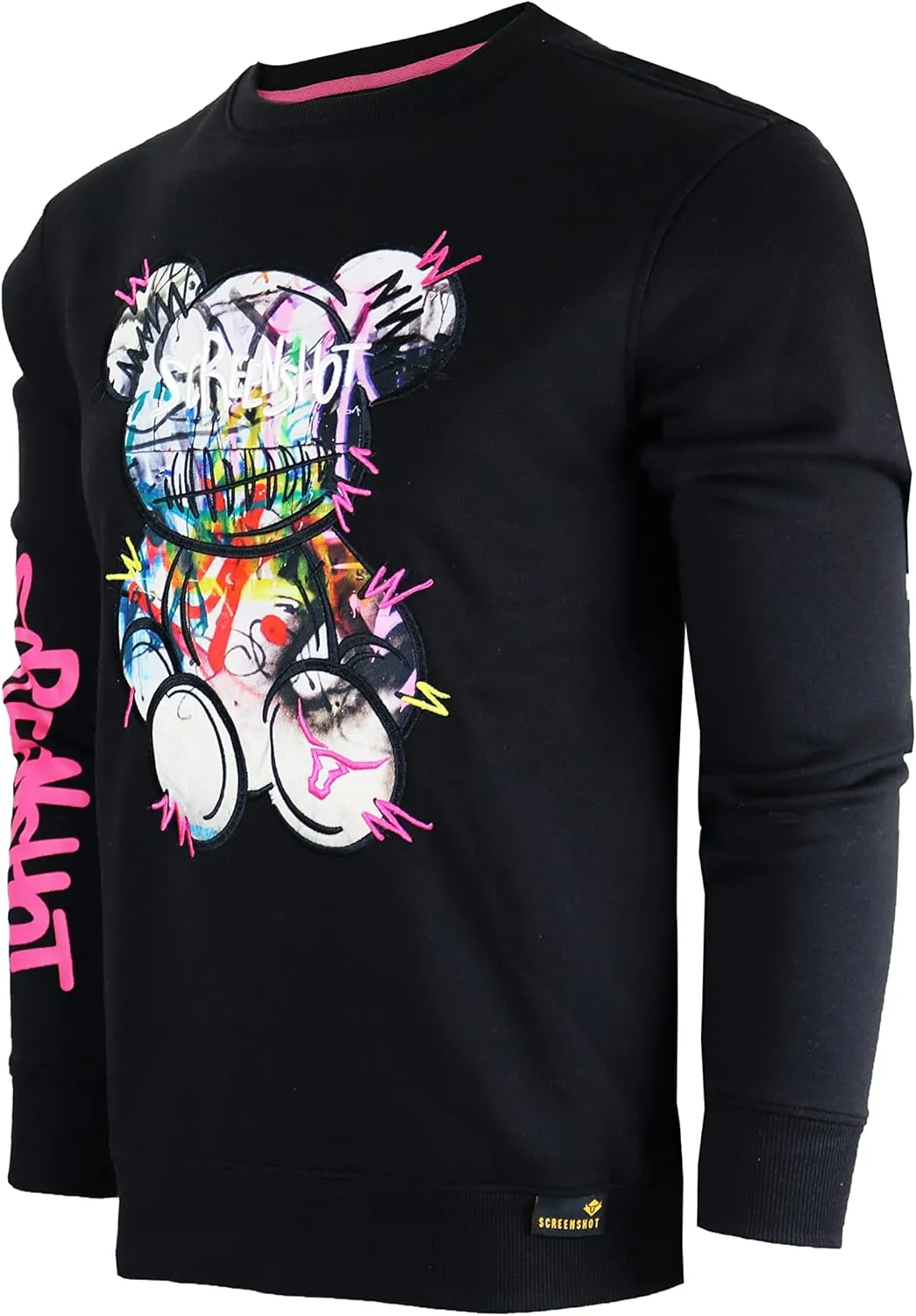 Men's Urban NYC Graffiti Hip Hop Fleece Pullover