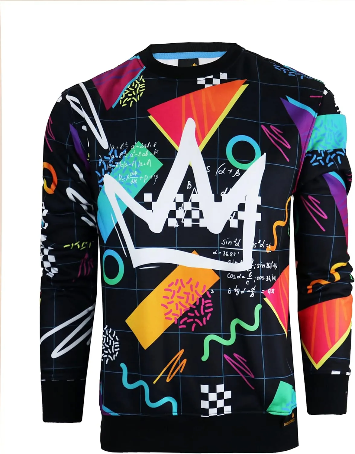 Men's Urban NYC Graffiti Hip Hop Fleece Pullover