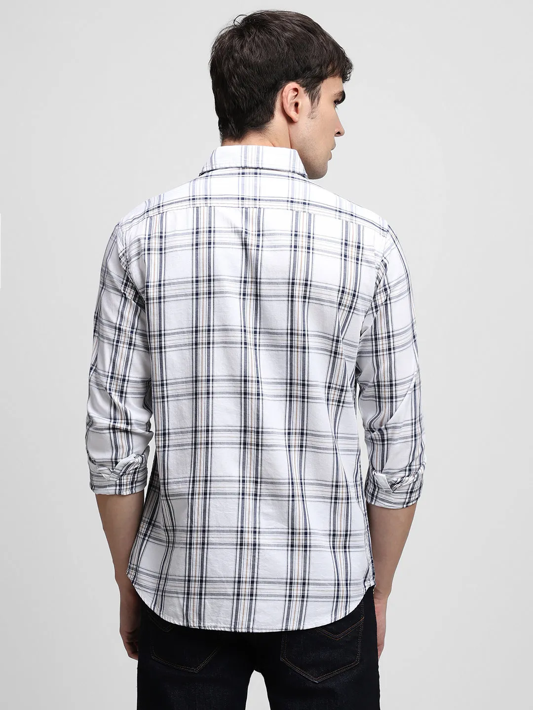 Men's White Casual Shirts