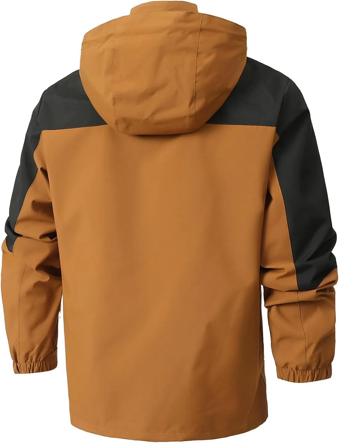 Mens Windproof Jacket Waterproof Lightweight Outdoor Hiking Travel Raincoat Military Tactical Windbreaker