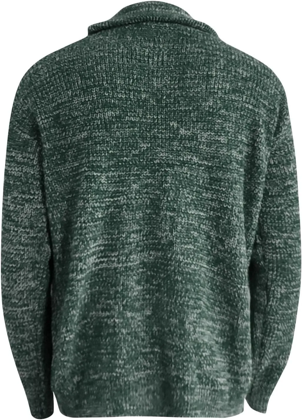 Men's Winter Coat Cardigan Sweaters Knitted Regular Fit Jacket Fleece Lined Warm Coat With Pockets, XXL-5XL