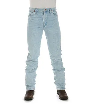 Men's Wrangler Jeans (936GBH) Cowboy Cut Slim Fit - Stone Bleach