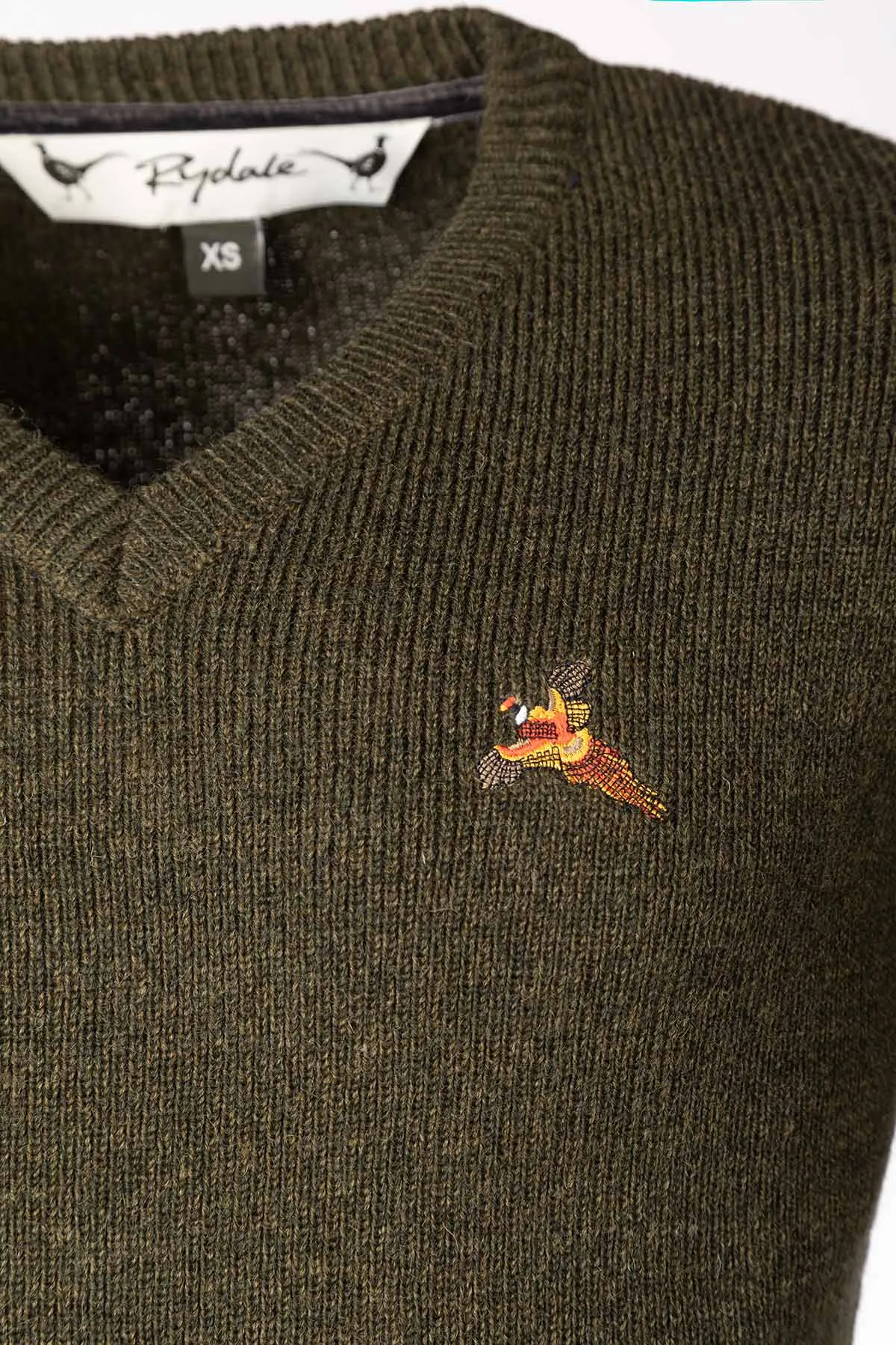 Men's Wykeham Pheasant V Neck Shooting Jumper