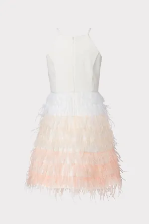 Milly Minis Feather Cady Dress