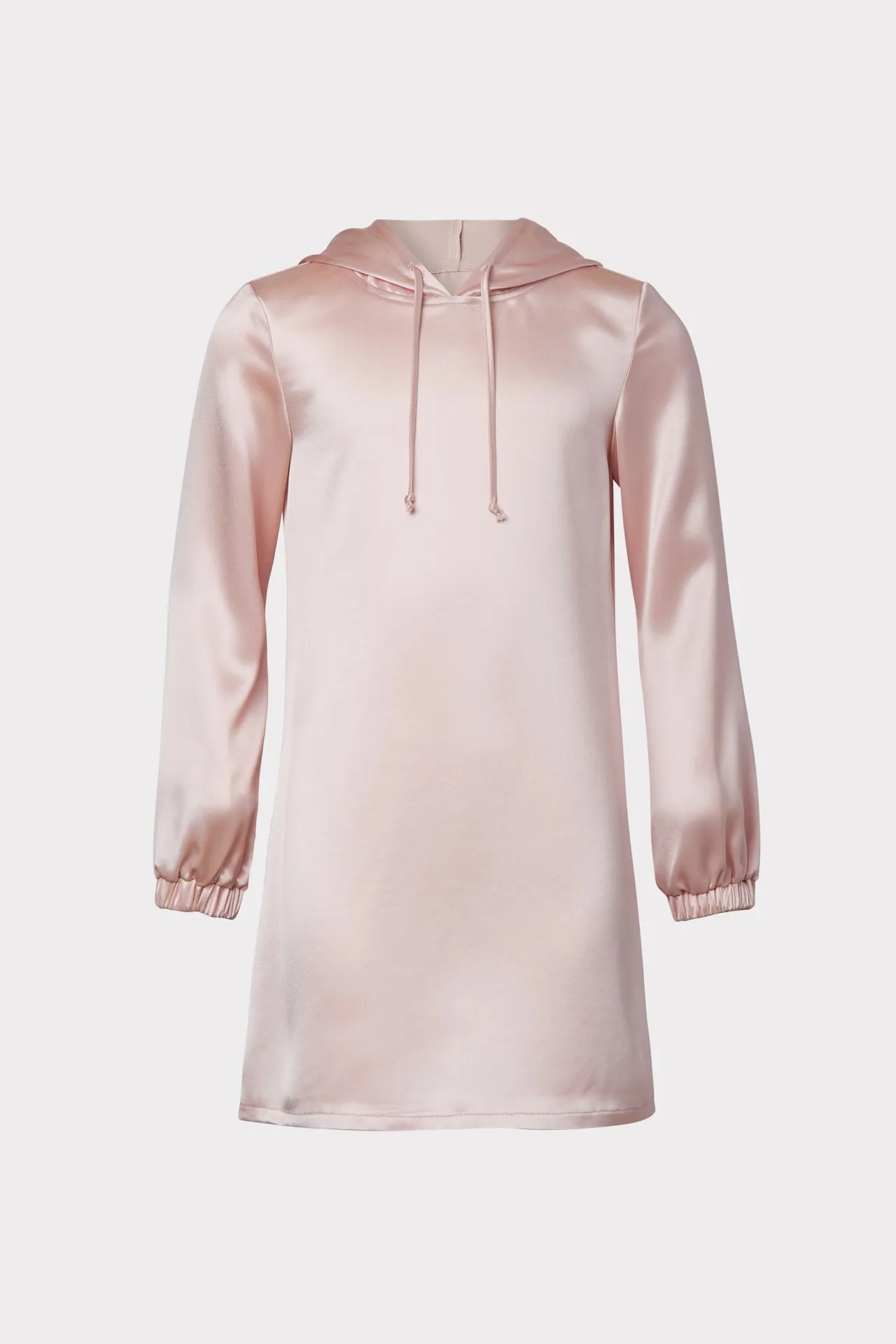 Milly Minis Talia Hammered Satin Hoodie