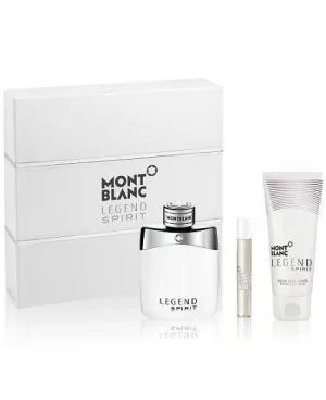 Mont Blanc Legend Spirit 3 Piece Gift Set