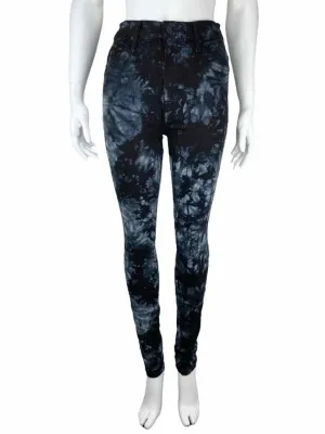 Mother Women's The Super Swooner Winding Paths Black/White Size 26 (2)