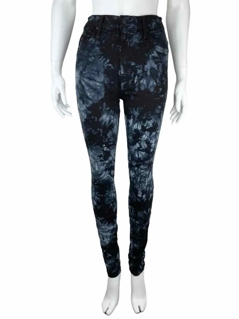 Mother Women's The Super Swooner Winding Paths Black/White Size 26 (2)