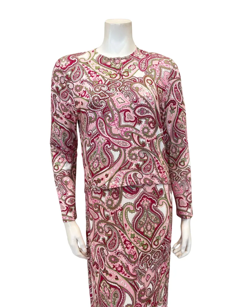 N5098-24B Multi Print Paisley Cotton Nursing Nightgown
