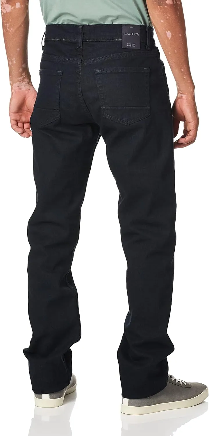 Nautica Men's Straight Fit Stretch Denim Jeans
