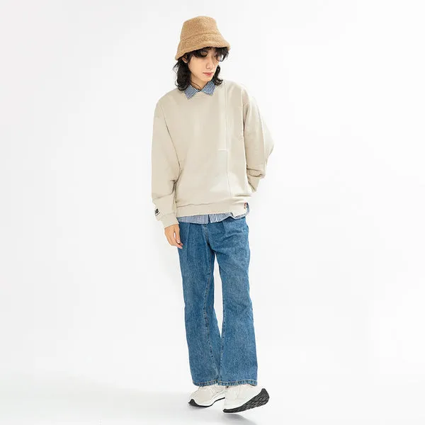 New Balance Casual Sports Pullover Long Sleeves, tan