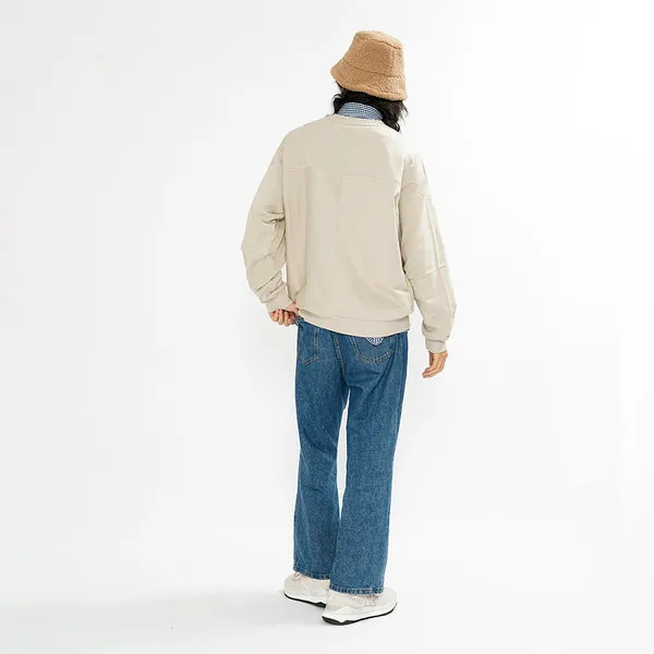 New Balance Casual Sports Pullover Long Sleeves, tan