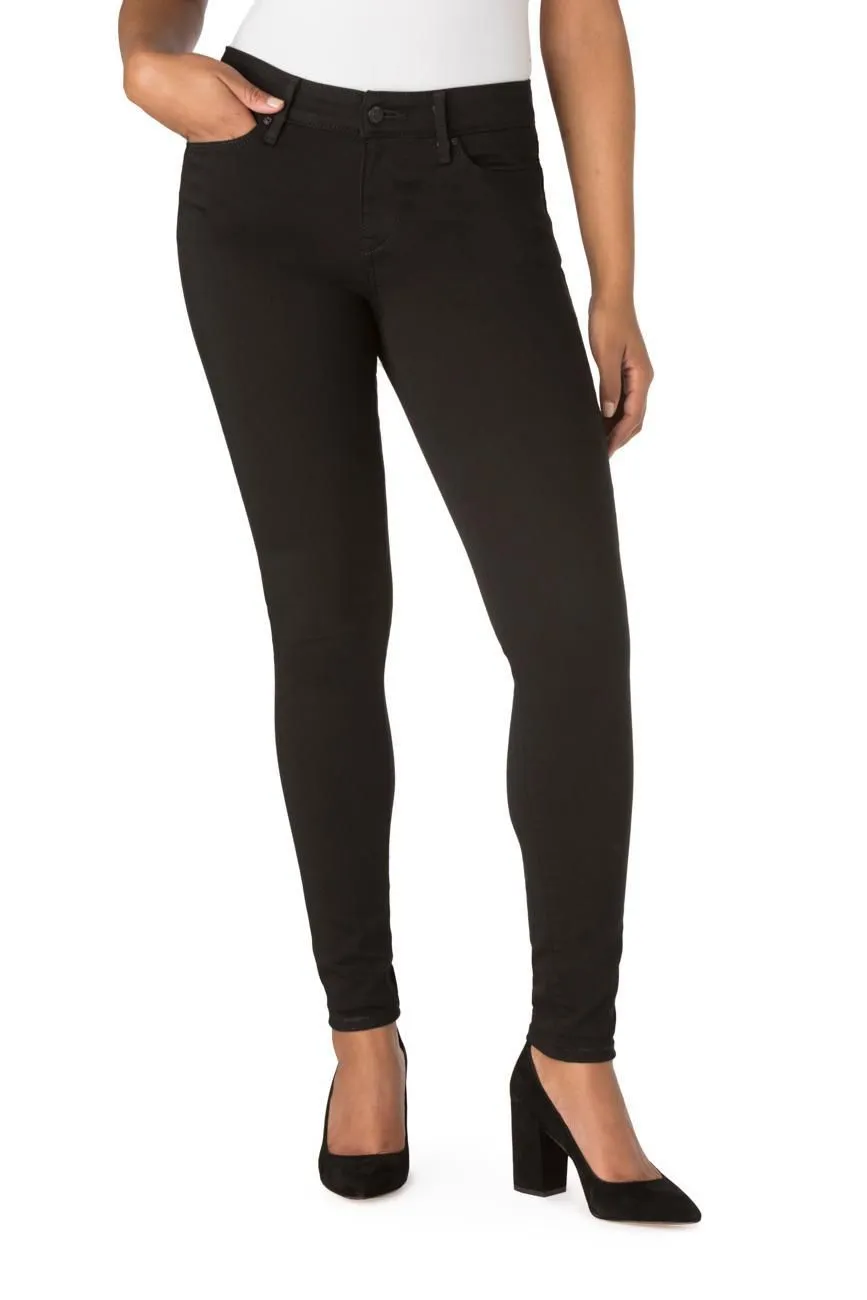 New with tags! Signature by Levi Strauss & Co.™ Gold Women's Skinny Simply Stretch Jeans, Black, Sz 29W X 32L!