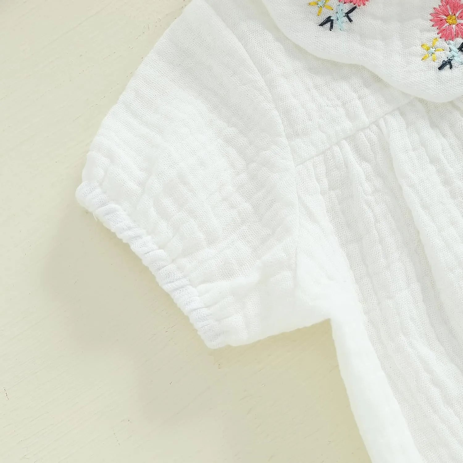 Newborn Baby Girl Summer Clothes Short Sleeve Bubble Romper Jumpsuit Top Infant Clothing Cute Baby Girl Outfits