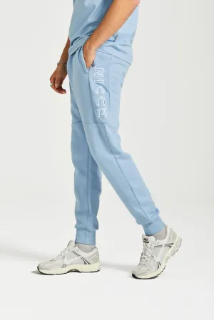 NICCE Mens Mercury Outline Joggers | Blue