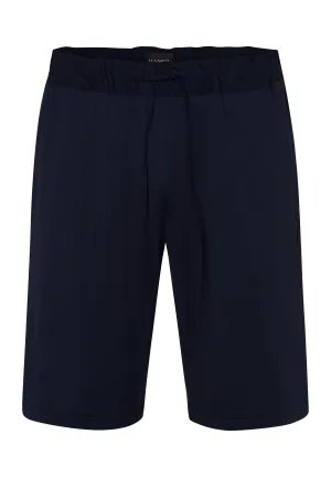 Night And Day Cotton Knit Drawstring Shorts | Black Iris 75434-496
