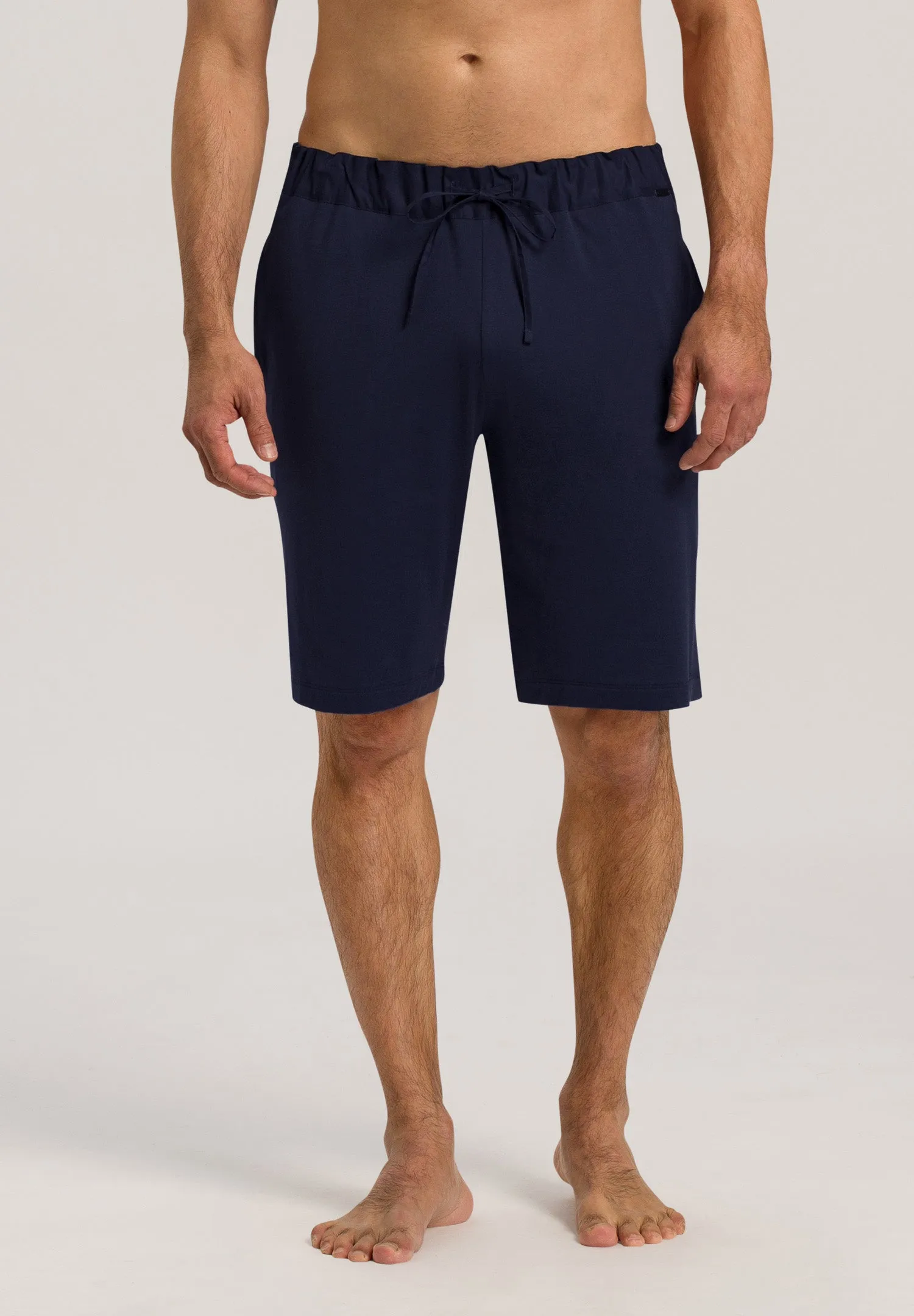 Night And Day Cotton Knit Drawstring Shorts | Black Iris 75434-496