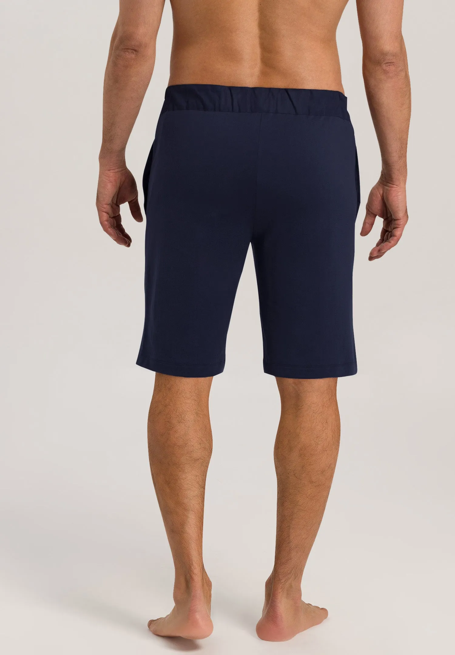 Night And Day Cotton Knit Drawstring Shorts | Black Iris 75434-496
