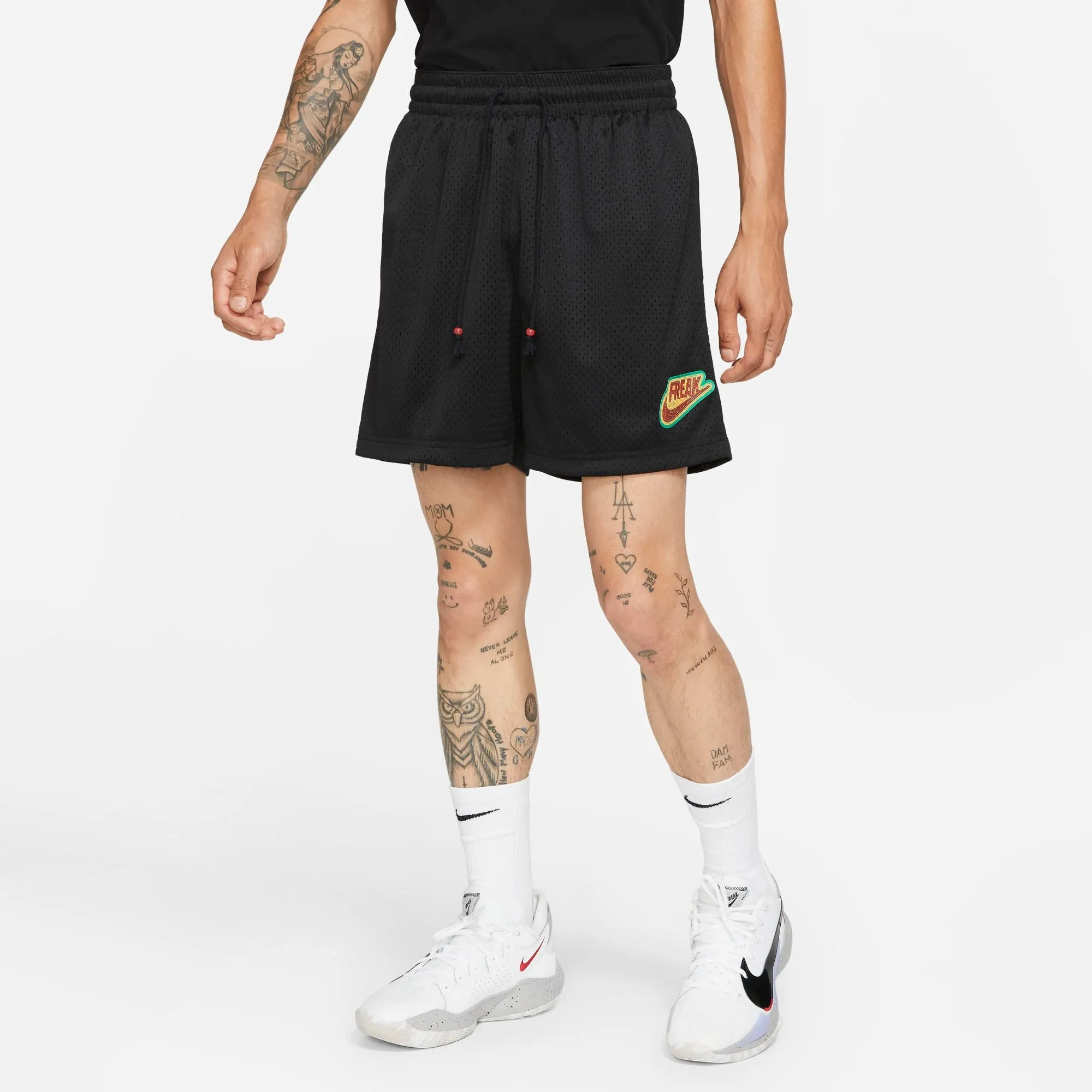 Nike Giannis "Freak" Basketball Shorts - Black/Cinnabar