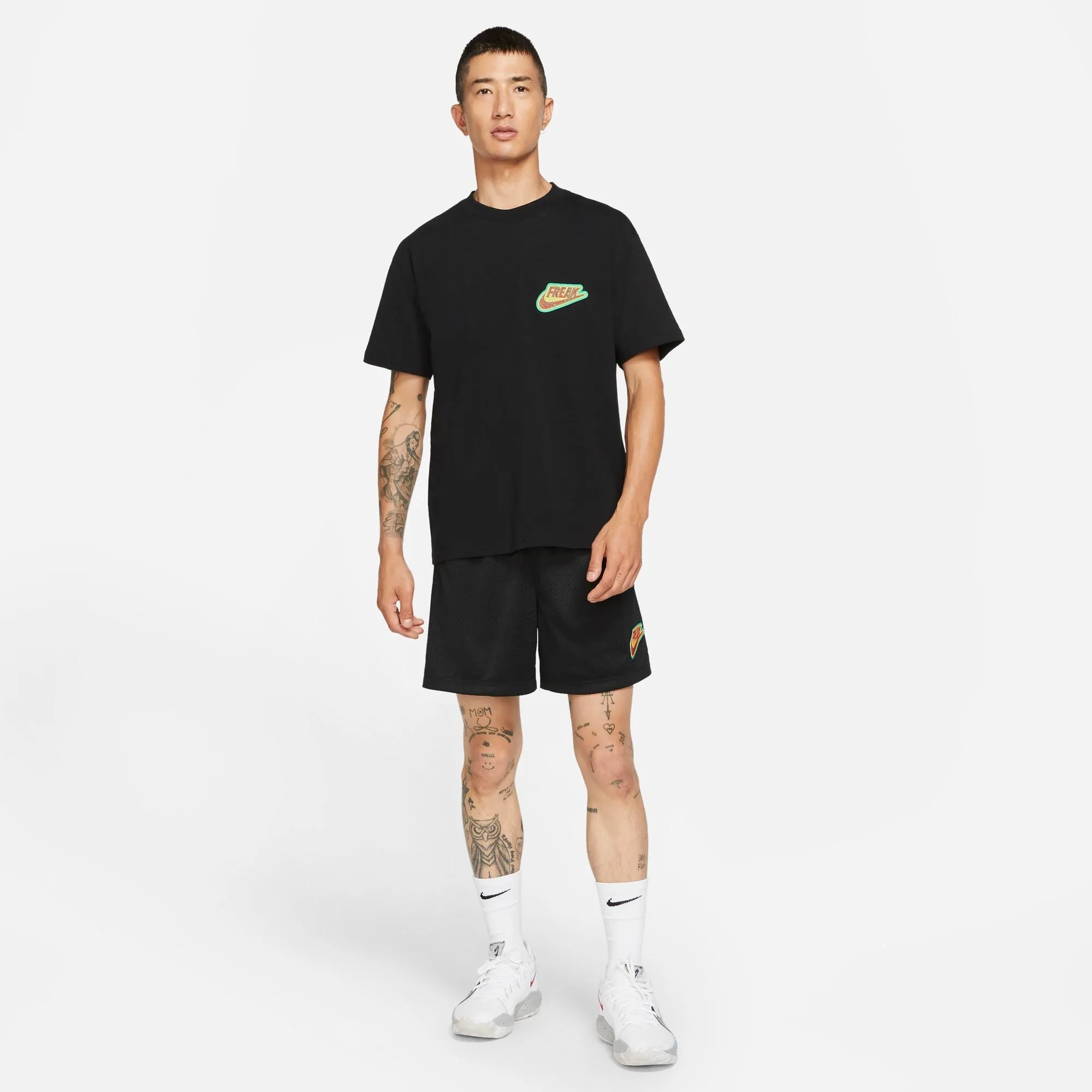 Nike Giannis "Freak" Basketball Shorts - Black/Cinnabar
