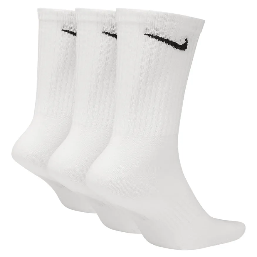 Nike SB Everyday Lightweight 3-Pack Crew Socks - White/Black